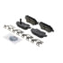 ZD1544 by WAGNER - QuickStop Ceramic Disc Brake Pad Set