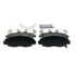 ZD1578 by WAGNER - QuickStop Ceramic Disc Brake Pad Set