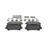 ZD1585 by WAGNER - QuickStop Ceramic Disc Brake Pad Set