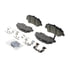 ZD1593 by WAGNER - QuickStop Ceramic Disc Brake Pad Set