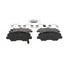 ZD1593 by WAGNER - QuickStop Ceramic Disc Brake Pad Set