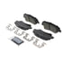 ZD1595 by WAGNER - QuickStop Ceramic Disc Brake Pad Set