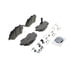 ZD1593 by WAGNER - QuickStop Ceramic Disc Brake Pad Set