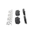 ZD1594 by WAGNER - QuickStop Ceramic Disc Brake Pad Set