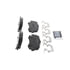 ZD1595 by WAGNER - QuickStop Ceramic Disc Brake Pad Set