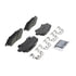 ZD1595 by WAGNER - QuickStop Ceramic Disc Brake Pad Set