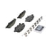 ZD1612 by WAGNER - QuickStop Ceramic Disc Brake Pad Set