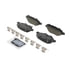 ZD1612 by WAGNER - QuickStop Ceramic Disc Brake Pad Set