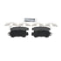 ZD1624 by WAGNER - QuickStop Ceramic Disc Brake Pad Set