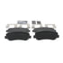 ZD1640 by WAGNER - QuickStop Ceramic Disc Brake Pad Set