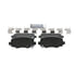 ZD1734 by WAGNER - QuickStop Ceramic Disc Brake Pad Set