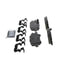 ZD1844 by WAGNER - Disc Brake Pad Set