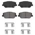 ZD2198 by WAGNER - QS Ceramic Brake Pads