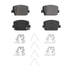 ZD2199 by WAGNER - QS Ceramic Brake Pads