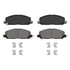 ZD2229 by WAGNER - QS Ceramic Brake Pads