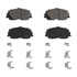 ZD2439 by WAGNER - QS Ceramic Brake Pads