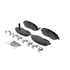 ZD465A by WAGNER - QuickStop Ceramic Disc Brake Pad Set