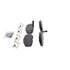 ZD465A by WAGNER - QuickStop Ceramic Disc Brake Pad Set