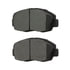 ZD465 by WAGNER - QuickStop Ceramic Disc Brake Pad Set