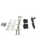 ZD537 by WAGNER - Disc Brake Pad Set - Rear, Ceramic, with HDWR