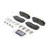 ZD606 by WAGNER - QuickStop Ceramic Disc Brake Pad Set