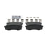 ZD606 by WAGNER - QuickStop Ceramic Disc Brake Pad Set