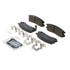 ZD698 by WAGNER - QuickStop Ceramic Disc Brake Pad Set