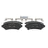 ZD699 by WAGNER - QuickStop Ceramic Disc Brake Pad Set