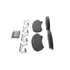 ZD699 by WAGNER - QuickStop Ceramic Disc Brake Pad Set