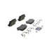 Wagner ZD707 Disc Brake Pad Set QuickStop Ceramic Disc Brake Pad Set