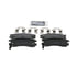 ZD714 by WAGNER - QuickStop Ceramic Disc Brake Pad Set