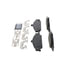 ZD752A by WAGNER - QuickStop Ceramic Disc Brake Pad Set