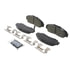 ZD787 by WAGNER - QuickStop Ceramic Disc Brake Pad Set