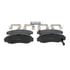 ZD787 by WAGNER - QuickStop Ceramic Disc Brake Pad Set