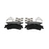 ZD792A by WAGNER - QuickStop Ceramic Disc Brake Pad Set