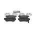 ZD813 by WAGNER - QuickStop Ceramic Disc Brake Pad Set