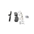 ZD815D by WAGNER - QuickStop Ceramic Disc Brake Pad Set