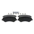 ZD856A by WAGNER - QuickStop Ceramic Disc Brake Pad Set