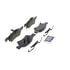 ZD857 by WAGNER - QuickStop Ceramic Disc Brake Pad Set