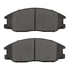 ZD864 by WAGNER - QuickStop Ceramic Disc Brake Pad Set