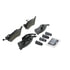 ZD858 by WAGNER - QuickStop Ceramic Disc Brake Pad Set