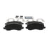 ZD866 by WAGNER - QuickStop Ceramic Disc Brake Pad Set