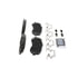 ZD866 by WAGNER - QuickStop Ceramic Disc Brake Pad Set