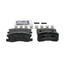 ZD868 by WAGNER - QuickStop Ceramic Disc Brake Pad Set