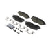 ZD866 by WAGNER - QuickStop Ceramic Disc Brake Pad Set