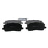 ZD884 by WAGNER - QuickStop Ceramic Disc Brake Pad Set