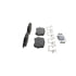 ZD923 by WAGNER - QuickStop Ceramic Disc Brake Pad Set