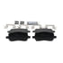 ZD956 by WAGNER - QuickStop Ceramic Disc Brake Pad Set