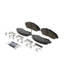 ZD959 by WAGNER - QuickStop Ceramic Disc Brake Pad Set