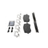 ZD956 by WAGNER - QuickStop Ceramic Disc Brake Pad Set